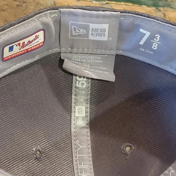 New Era 5950 New York Yankees Derek Jeter Mother's Day Hat Fitted Sz 7 3/8 - Picture 6 of 12